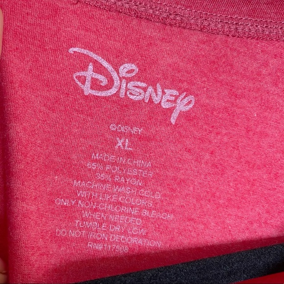 SOLD Disney Mickey Red Tank Top XL - Picture 5 of 6